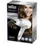 Braun | Hair Dryer | Satin Hair 5 HD 580 | 2500 W | Number of temperature settings 3 | Ionic function | White/ silver - 5